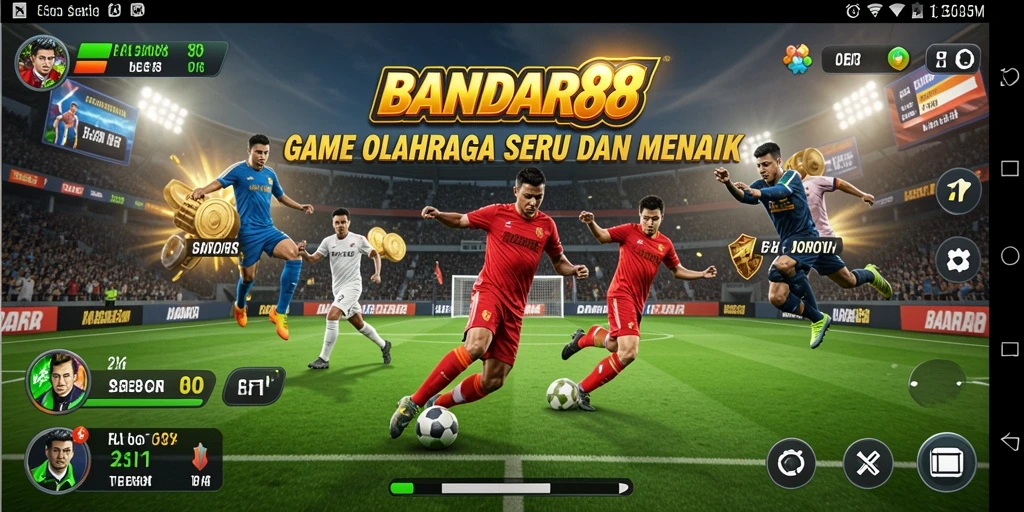 Tampilan menarik dari permainan olahraga dalam BANDAR88.