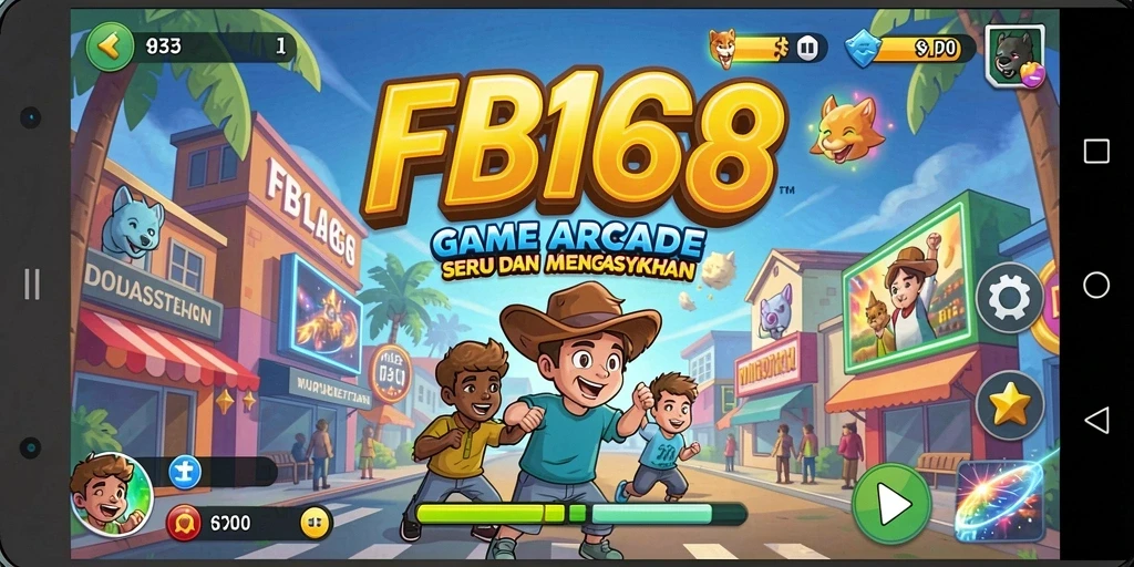 Tangkapan layar FB168 menampilkan aksi penuh warna dan gameplay yang menantang.