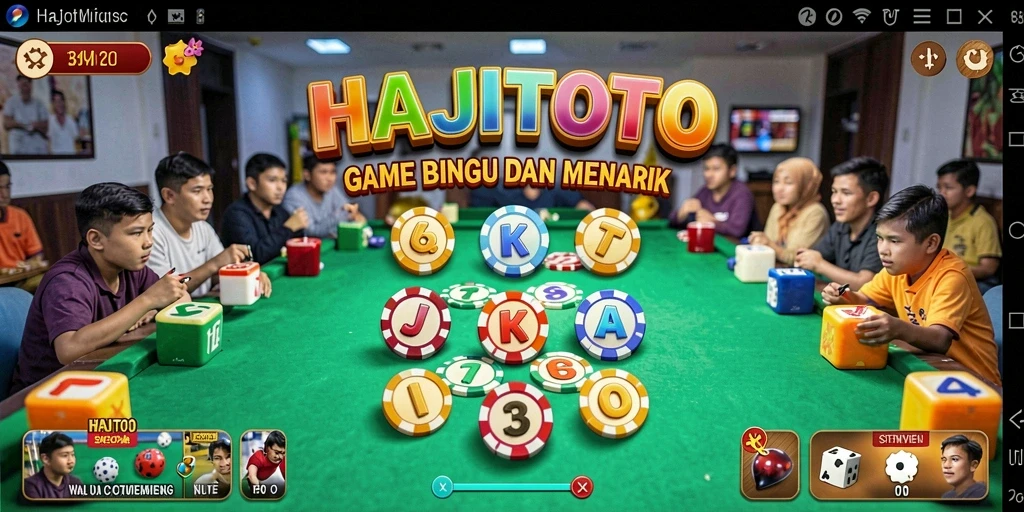 Tampilan gameplay seru dari HAJITOTO dengan suasana Bingo yang menarik.