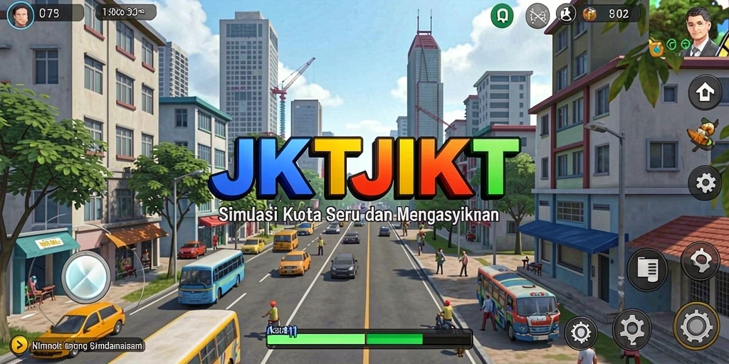 Tampilan gameplay JKTJKT yang menarik dan interaktif.