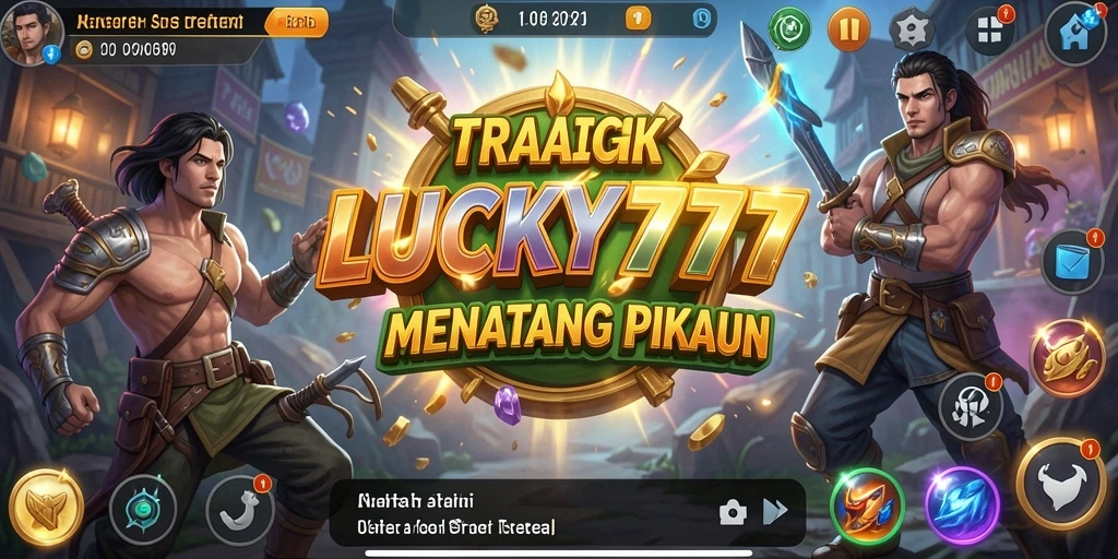 Tampilan dinamis dari gameplay LUCKY777 yang penuh strategi.