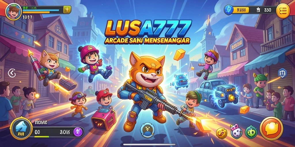 Tampilan gameplay LUSA777 yang seru dan mendebarkan.