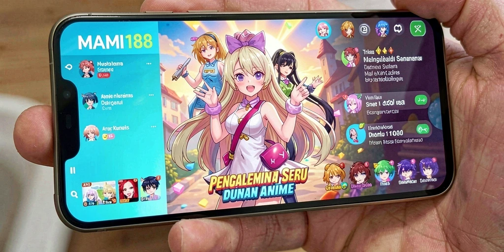 Tampilan gameplay seru dalam MAMI188 dengan karakter anime ikonik.