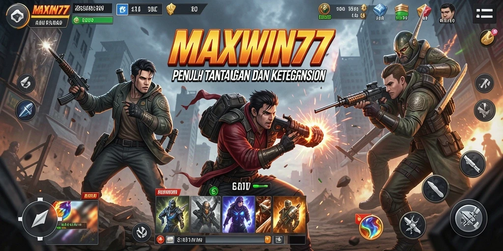 Gameplay menegangkan dalam MAXWIN77 dengan aksi seru.