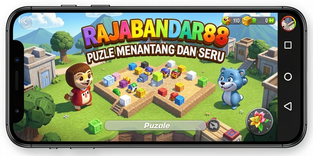 Screenshot gameplay RAJABANDAR88 dengan teka-teki yang menarik.