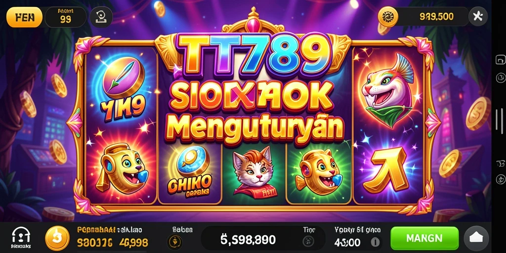 Tampilan menarik dari gameplay Slot di TT789.