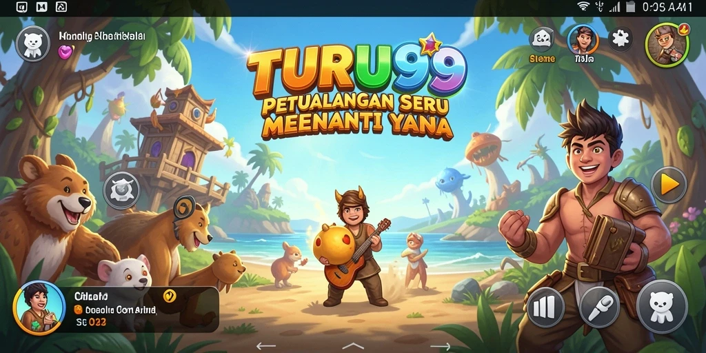 Gameplay TURU99 yang menantang dan seru.